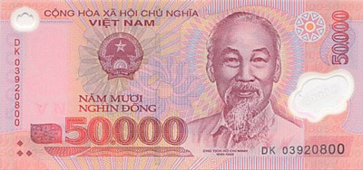 Vietnamese Dong Vnd Online Safedinar 50 000 Vietnamese Dong Note Close