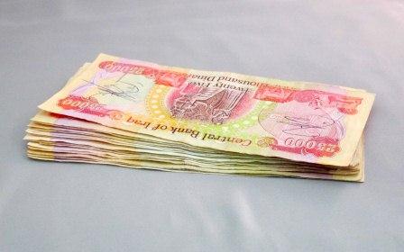Circulated Iraqi Dinar notes