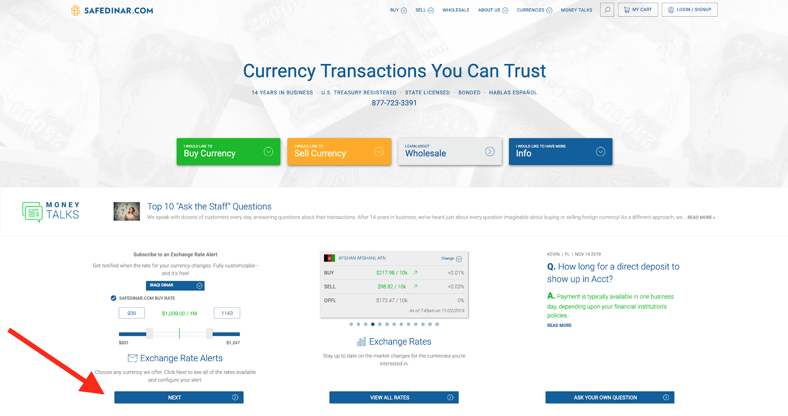 Send IF notification everyday on exchange rate for USD to #INR. #Forex